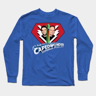 CapedWonder Podcast logo 2 Long Sleeve T-Shirt